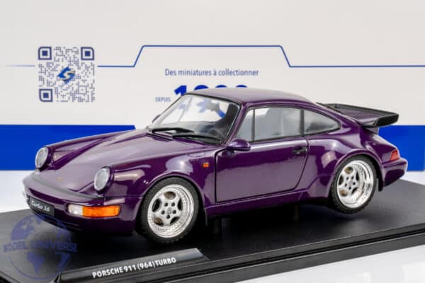 Solido 1803412 Porsche 911 Turbo Purple 964 8