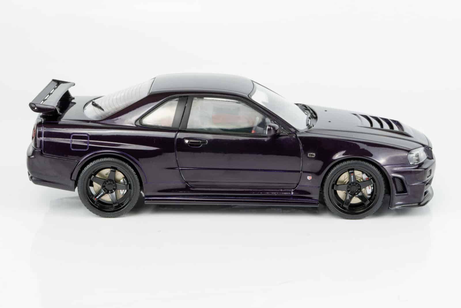 Solido 1:18 Nissan Skyline (R34) GT-R Z Tune Midnight Purple