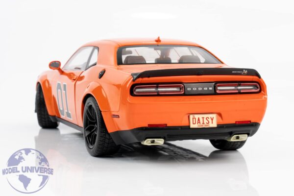 Solido 1:18 Dodge Challenger R/T Scat Pack Widebody "General Lee" Orange 2023 - Diecast Model 17 Solido 1:18 Dodge Challenger R/T Scat Pack Widebody