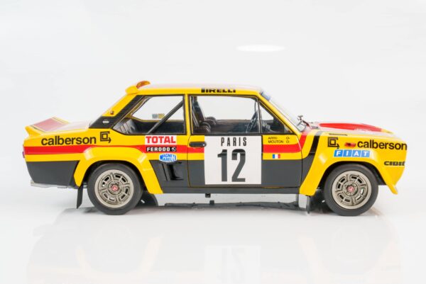 Solido - 1:18 Fiat 131 Abarth No.12 Michele Mouton Monte Carlo Rally 1980 - Diecast Model 17 Solido - 1:18 Fiat 131 Abarth No.12 Michele Mouton Monte Carlo Rally 1980 - Diecast Model