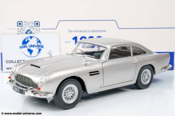 Solido - 1:18 Aston Martin DB5 1964 Silver Birch - Diecast Model