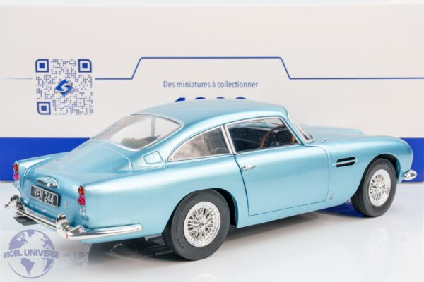 Solido - 1:18 Aston Martin DB5 1964 Light Metallic Blue - Diecast Model 13 Solido - 1:18 Aston Martin DB5 1964 Light Metallic Blue - Diecast Model