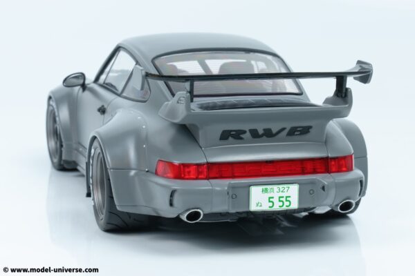 Solido - 1:18 RWB Bodykit Nardo Grey 2024 with Akiri Nakai Figure in Chair - Limited Edition Diecast Model 15 Solido 1807517 RWB Porsche 2
