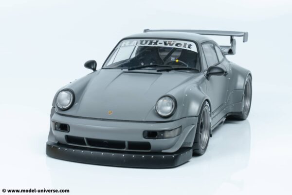 Solido - 1:18 RWB Bodykit Nardo Grey 2024 with Akiri Nakai Figure in Chair - Limited Edition Diecast Model 14 Solido 1807517 RWB Porsche 3