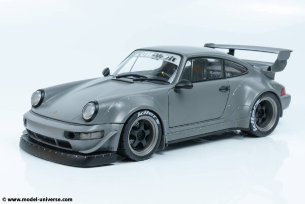 Solido - 1:18 RWB Bodykit Nardo Grey 2024 with Akiri Nakai Figure in Chair - Limited Edition Diecast Model 12 Solido 1807517 RWB Porsche 6