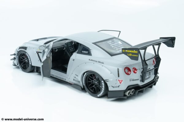 Solido 1:18 Nissan GT-R (R35) Type 2 Liberty Walk LB Works with Kato San Figure (S1805821) Limited Edition Diecast Model 17 Solido - 1:18 Nissan GT-R (R35) Type 2 Liberty Walk LB Works with Kato San Figure - Limited Edition Diecast Model