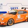 Solido - 1:18 Porsche 911 (993) RWB Jagermeister No.7 Orange 2020 - Diecast Model 27 Solido - 1:18 Porsche 911 (993) RWB Jagermeister No.7 Orange 2020 - Diecast Model