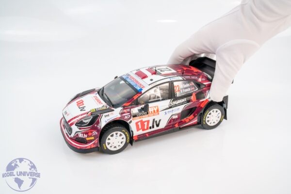 Solido 1:18 Ford Puma Rally1 Hybrid Rally Latvia 2024 No.11 Martins Sesks (S1809507) Diecast Model 14 Solido - 1:18 Ford Puma Rally1 Hybrid Rally Latvia 2024 No.11 Martins Sesks - Diecast Model