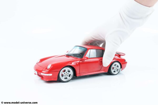 Solido - 1:18 Porsche 911 (993) Carrera RS Indischrot Red 1997 - Diecast Model 21 Solido - 1:18 Porsche 911 (993) Carrera RS Indischrot Red 1997 - Diecast Model