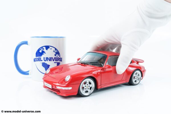 Solido - 1:18 Porsche 911 (993) Carrera RS Indischrot Red 1997 - Diecast Model