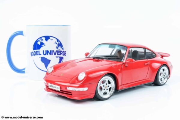 Solido - 1:18 Porsche 911 (993) Carrera RS Indischrot Red 1997 - Diecast Model 20 Solido - 1:18 Porsche 911 (993) Carrera RS Indischrot Red 1997 - Diecast Model