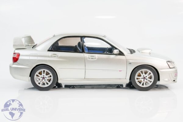 Solido - 1:18 Subaru Impreza WRX STI Silver Metallic 2004 - Diecast Model 19 Solido - 1:18 Subaru Impreza WRX STI Silver Metallic 2004 - Diecast Model
