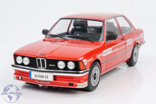 Solido - 1:18 BMW Alpina (E21) C1 2.3 1980 Red - Diecast Model 21 Solido - 1:18 BMW Alpina (E21) C1 2.3 1980 Red - Diecast Model