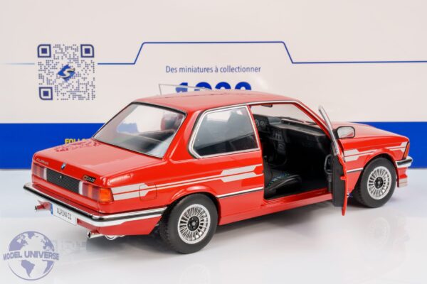 Solido - 1:18 BMW Alpina (E21) C1 2.3 1980 Red - Diecast Model 14 Solido - 1:18 BMW Alpina (E21) C1 2.3 1980 Red - Diecast Model