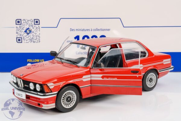 Solido - 1:18 BMW Alpina (E21) C1 2.3 1980 Red - Diecast Model 13 Solido - 1:18 BMW Alpina (E21) C1 2.3 1980 Red - Diecast Model