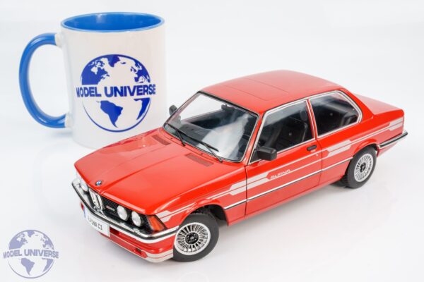 Solido - 1:18 BMW Alpina (E21) C1 2.3 1980 Red - Diecast Model 19 Solido - 1:18 BMW Alpina (E21) C1 2.3 1980 Red - Diecast Model