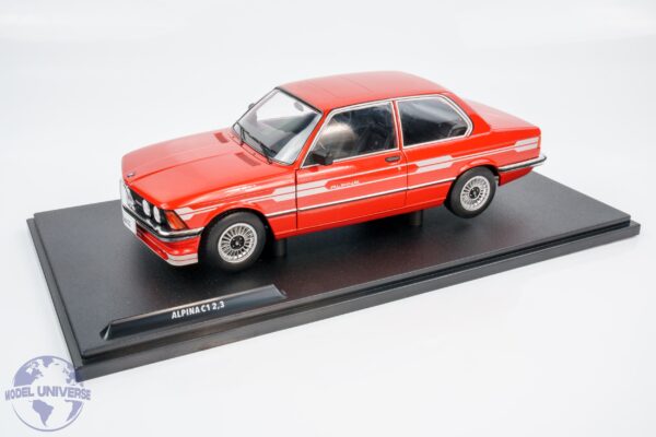 Solido - 1:18 BMW Alpina (E21) C1 2.3 1980 Red - Diecast Model 17 Solido - 1:18 BMW Alpina (E21) C1 2.3 1980 Red - Diecast Model