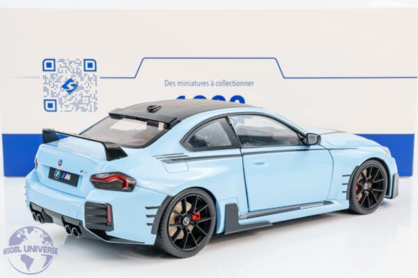 Solido - 1:18 BMW M2 (G87) with Performance Parts Zandvoort Blue 2024 - Diecast Model 13 Solido - 1:18 BMW M2 (G87) with Performance Parts Zandvoort Blue 2024 - Diecast Model
