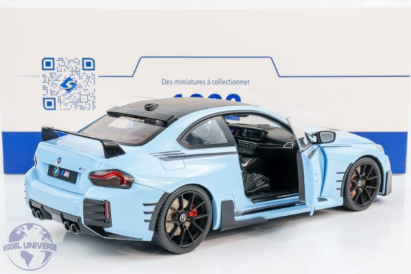 Solido - 1:18 BMW M2 (G87) with Performance Parts Zandvoort Blue 2024 - Diecast Model 12 Solido - 1:18 BMW M2 (G87) with Performance Parts Zandvoort Blue 2024 - Diecast Model