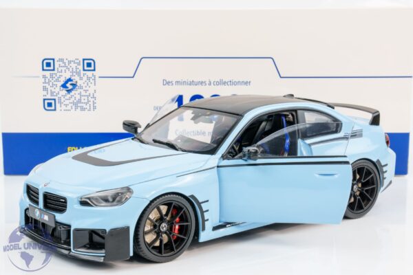 Solido - 1:18 BMW M2 (G87) with Performance Parts Zandvoort Blue 2024 - Diecast Model