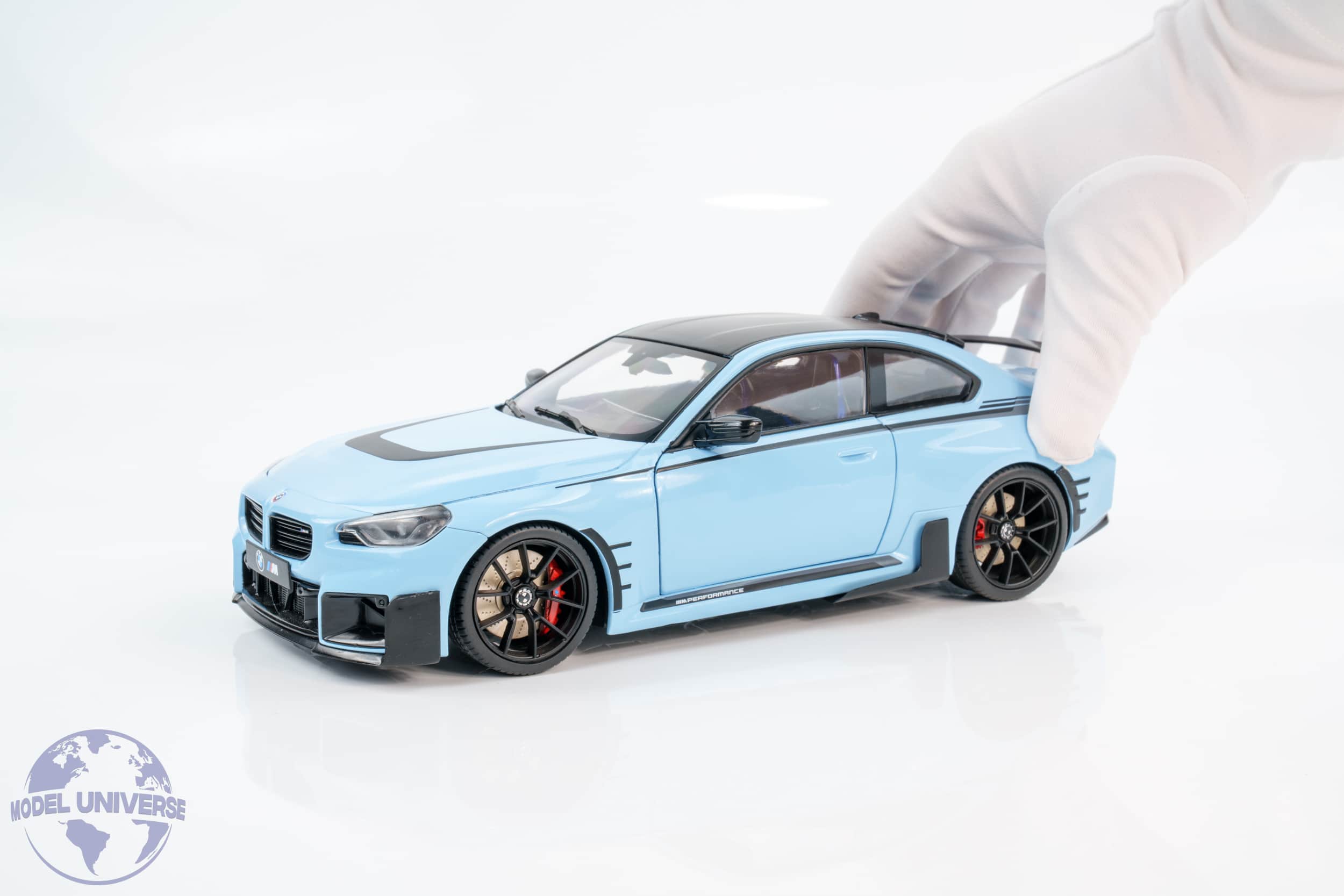 Solido - 1:18 BMW M2 (G87) with Performance Parts Zandvoort Blue 2024 - Diecast Model 6 Solido - 1:18 BMW M2 (G87) with Performance Parts Zandvoort Blue 2024 - Diecast Model