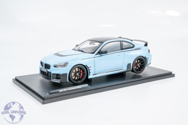 Solido - 1:18 BMW M2 (G87) with Performance Parts Zandvoort Blue 2024 - Diecast Model 14 Solido - 1:18 BMW M2 (G87) with Performance Parts Zandvoort Blue 2024 - Diecast Model