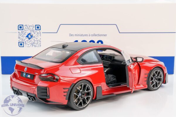 Solido - 1:18 BMW M2 (G87) with Performance Parts Toronto Red 2024 - Diecast Model 12 Solido - 1:18 BMW M2 (G87) with Performance Parts Toronto Red 2024 - Diecast Model