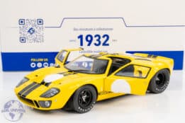 Solido - 1:18 Ford GT40 Mk1 1968 Yellow and Black - Diecast Model