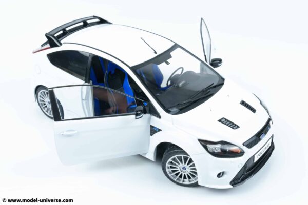 Solido - 1:18 Ford Focus RS Mk2 2009 Frozen White - Diecast Model 14 Solido - 1:18 Ford Focus RS Mk2 2009 Frozen White - Diecast Model