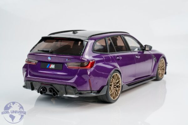 Solido - 1:18 BMW M3 (G81) Competition Touring with Performance Parts Twilight Purple Pearl Metallic 2024 (S1813701) Diecast Model 16 Solido - 1:18 BMW M3 (G81) Competition Touring with Performance Parts Twilight Purple Pearl Metallic 2024 - Diecast Model