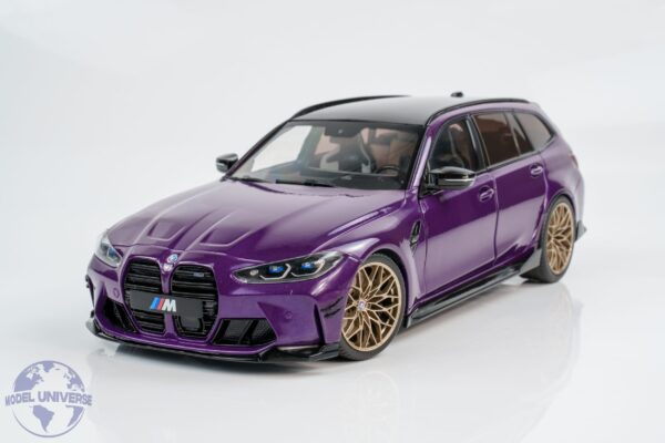 Solido - 1:18 BMW M3 (G81) Competition Touring with Performance Parts Twilight Purple Pearl Metallic 2024 (S1813701) Diecast Model 15 Solido - 1:18 BMW M3 (G81) Competition Touring with Performance Parts Twilight Purple Pearl Metallic 2024 - Diecast Model