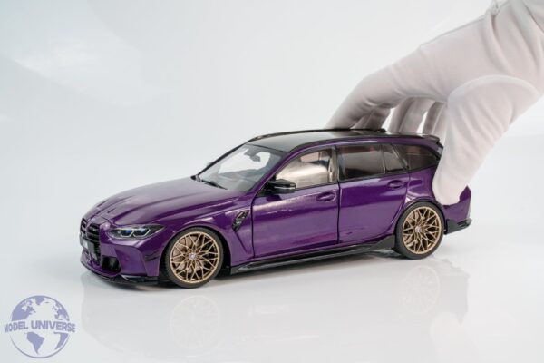 Solido - 1:18 BMW M3 (G81) Competition Touring with Performance Parts Twilight Purple Pearl Metallic 2024 (S1813701) Diecast Model 12 Solido - 1:18 BMW M3 (G81) Competition Touring with Performance Parts Twilight Purple Pearl Metallic 2024 - Diecast Model