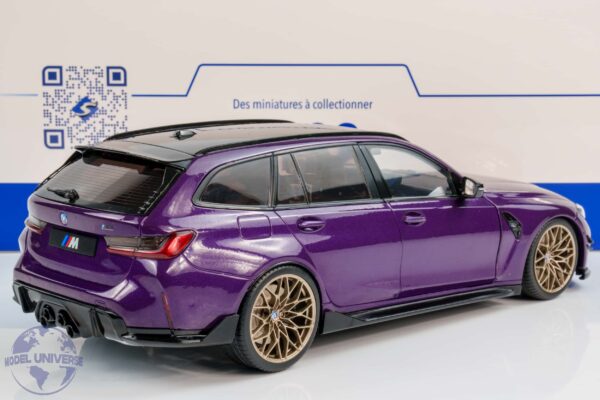 Solido - 1:18 BMW M3 (G81) Competition Touring with Performance Parts Twilight Purple Pearl Metallic 2024 - Diecast Model