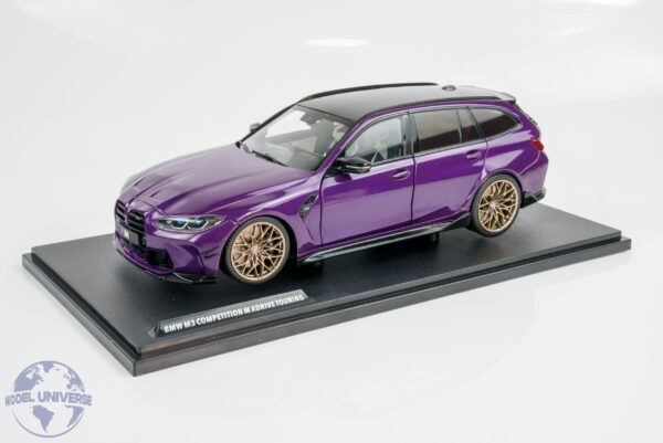 Solido - 1:18 BMW M3 (G81) Competition Touring with Performance Parts Twilight Purple Pearl Metallic 2024 (S1813701) Diecast Model 13 Solido - 1:18 BMW M3 (G81) Competition Touring with Performance Parts Twilight Purple Pearl Metallic 2024 - Diecast Model