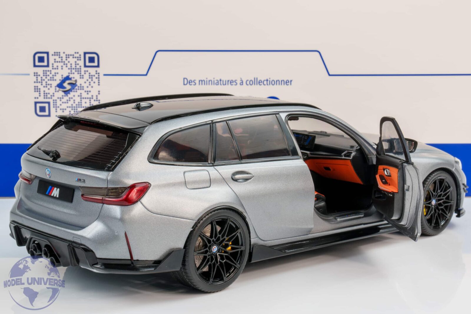 1/18  M3ツーリング G81 マットシルバー ソリド製ダイキャスト製 SOLIDO 1:18 BMW M3 G81 Touring Alloy Diecast Model – YX car model