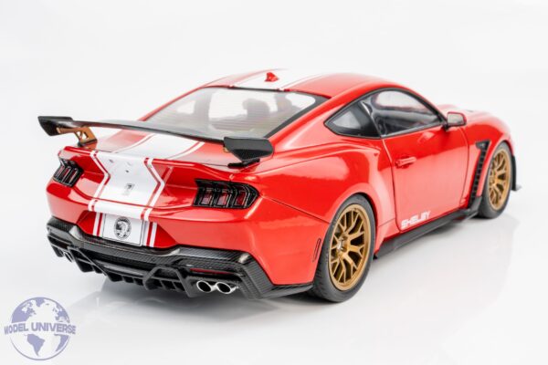 Solido - 1:18 Ford Shelby Mustang Super Snake Race Red 2025 - Diecast Model 20 Solido - 1:18 Ford Shelby Mustang Super Snake Race Red 2025 - Diecast Model
