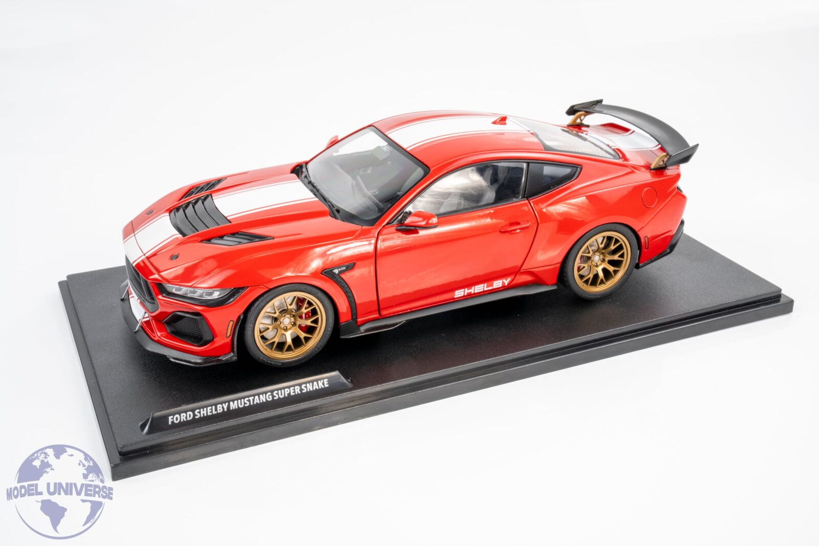 Solido - 1:18 Ford Shelby Mustang Super Snake Race Red 2025