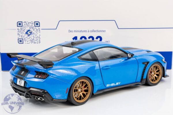 Solido - 1:18 Ford Shelby Mustang Super Snake Grabber Blue 2025 - Diecast Model 13 Solido - 1:18 Ford Shelby Mustang Super Snake Grabber Blue 2025 - Diecast Model