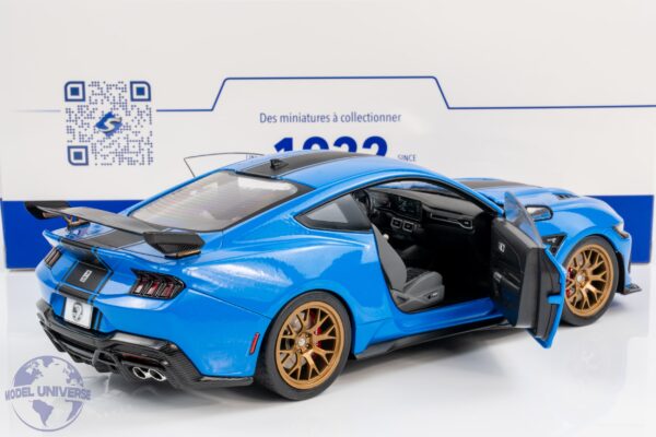Solido - 1:18 Ford Shelby Mustang Super Snake Grabber Blue 2025 - Diecast Model 14 Solido - 1:18 Ford Shelby Mustang Super Snake Grabber Blue 2025 - Diecast Model