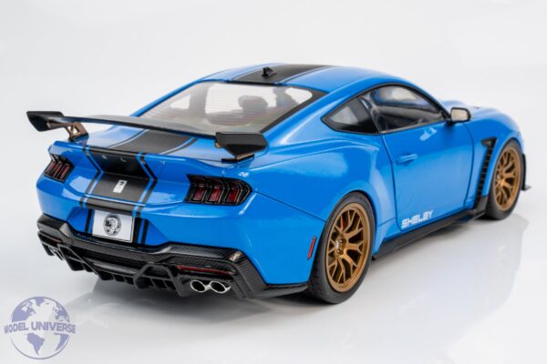 Solido - 1:18 Ford Shelby Mustang Super Snake Grabber Blue 2025 - Diecast Model 18 Solido - 1:18 Ford Shelby Mustang Super Snake Grabber Blue 2025 - Diecast Model