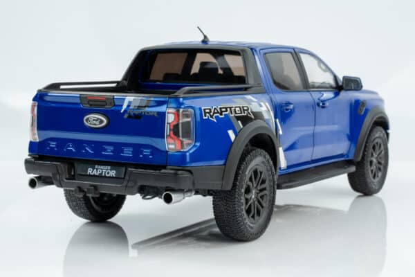 Solido - 1:18 Ford Ranger Raptor Lightning Blue 2023 - Diecast Model 16 Solido - 1:18 Ford Ranger Raptor Lightning Blue 2023 - Diecast Model