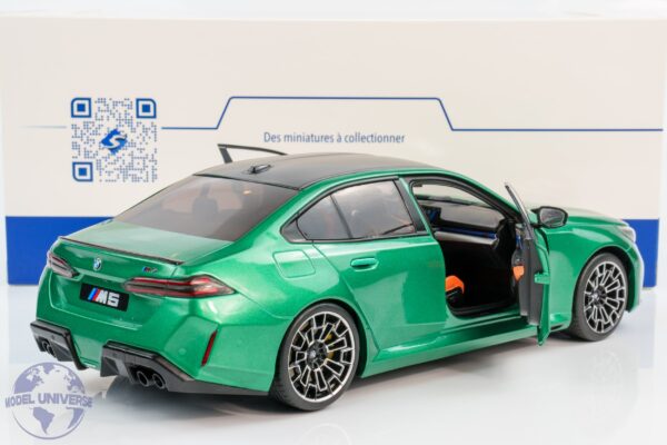 Solido 1:18 BMW M5 (G90) 2025 Isle of Man Green (S1814701) Diecast Model 12 Solido - 1:18 BMW M5 (G90) 2025 Isle of Man Green - Diecast Model