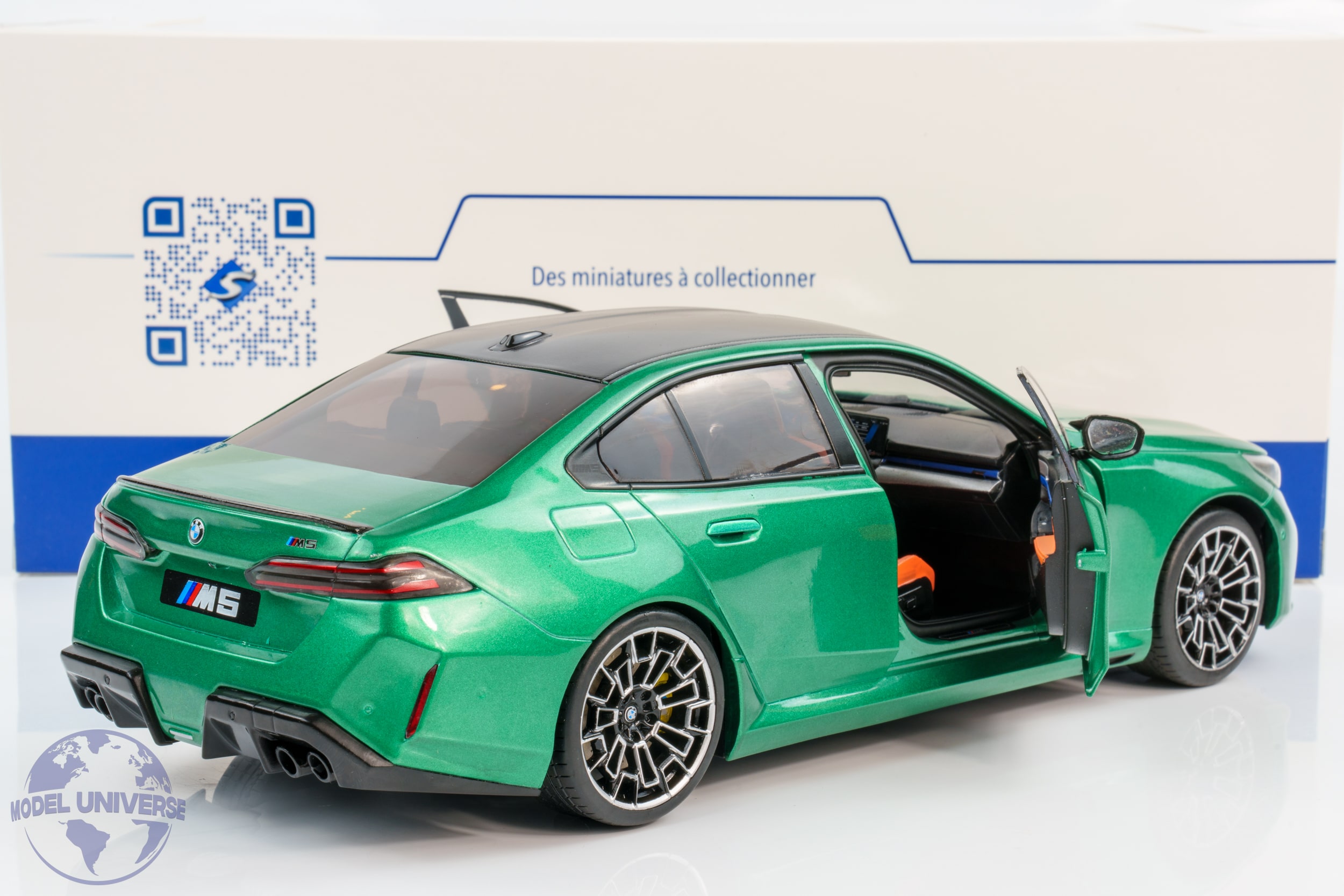 Solido 1:18 BMW M5 (G90) Isle of Man Green 2025 (S1814701) Diecast