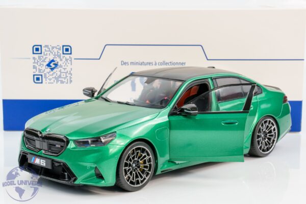 Solido 1:18 BMW M5 (G90) 2025 Isle of Man Green (S1814701) Diecast Model 11 Solido - 1:18 BMW M5 (G90) 2025 Isle of Man Green - Diecast Model