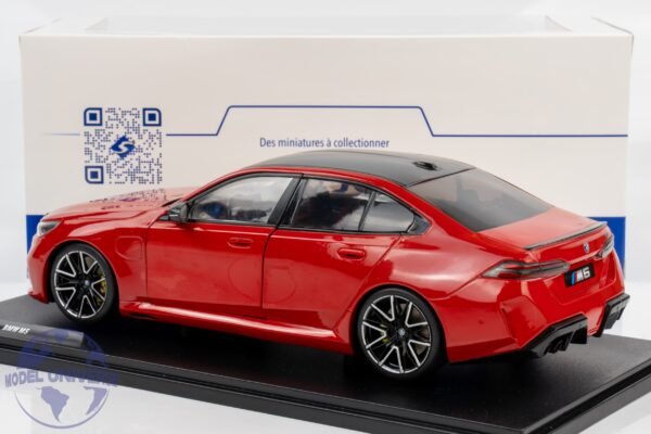Solido - 1:18 BMW M5 (G90) 2025 Fire Red - Diecast Model 8 Solido - 1:18 BMW M5 (G90) 2025 Fire Red - Diecast Model