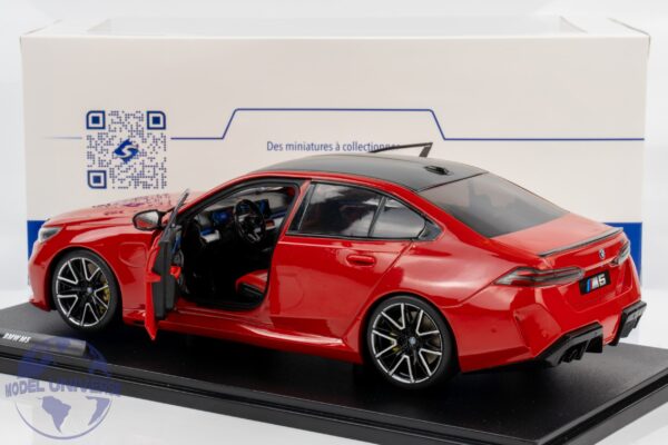 Solido - 1:18 BMW M5 (G90) 2025 Fire Red - Diecast Model 7 Solido - 1:18 BMW M5 (G90) 2025 Fire Red - Diecast Model