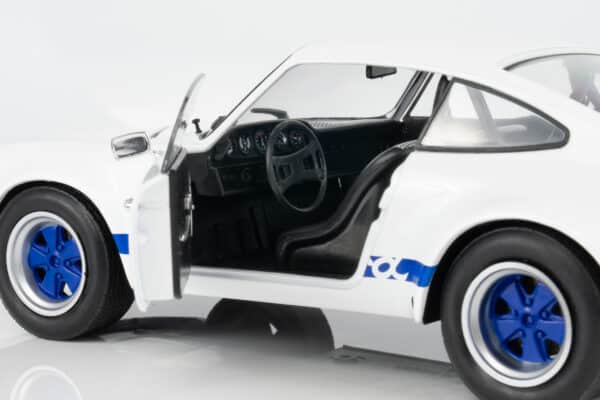 Solido - 1:18 Porsche 911 Carrera RSR White with Blue Stripes 1973 - Diecast Model 15 Solido - 1:18 Porsche 911 Carrera RSR White with Blue Stripes 1973 - Diecast Model