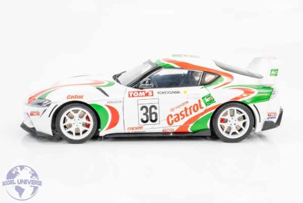Solido - 1:18 Toyota GR Supra Castrol TOM'S Racing Tribute Livery 2024 - Diecast Model 17 Solido - 1:18 Toyota GR Supra Castrol TOM'S Racing Tribute Livery 2024 - Diecast Model