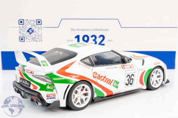 Solido - 1:18 Toyota GR Supra Castrol TOM'S Racing Tribute Livery 2024 - Diecast Model 12 Solido - 1:18 Toyota GR Supra Castrol TOM'S Racing Tribute Livery 2024 - Diecast Model