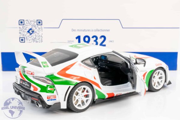 Solido - 1:18 Toyota GR Supra Castrol TOM'S Racing Tribute Livery 2024 - Diecast Model 11 Solido - 1:18 Toyota GR Supra Castrol TOM'S Racing Tribute Livery 2024 - Diecast Model